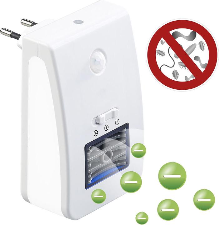 Produktbild Newgen medicals 2in1-Ionisator-Luftreiniger & Nachtlicht (20 m²)