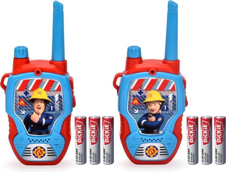 Produktbild Dickie Feuerwehrmann Sam Walkie Talkie (0.10 km)