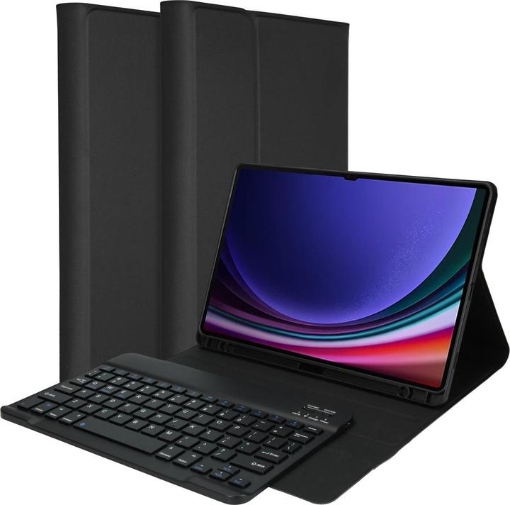 Actual product image Accezz QWERTY Bluetooth Keyboard Bookcase Samsung Galaxy Tab S9 11.0 inch (Eng. Int.)