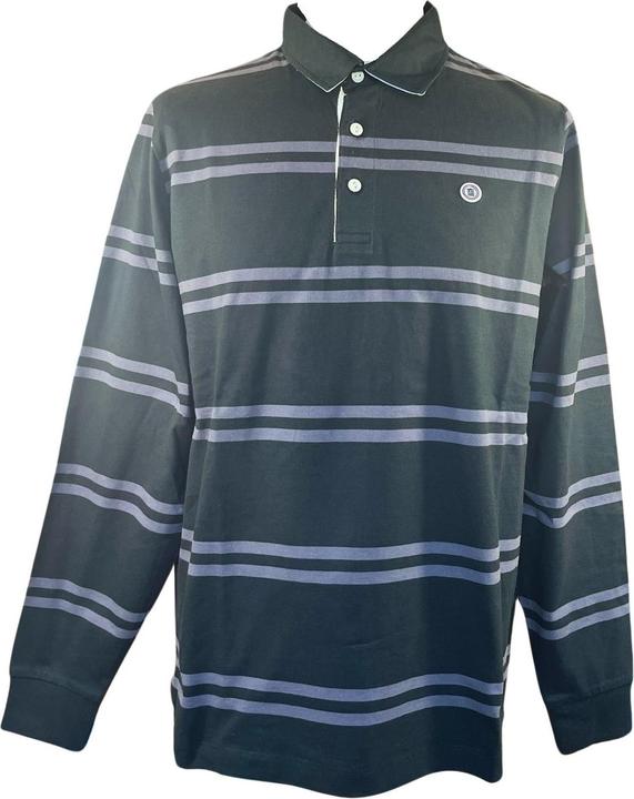 Serge Blanco langärmeliges polo-shirt (XL)