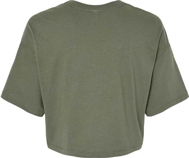 Actual product image Bella Canvas Womens/Ladies Jersey Crop T-Shirt (L)