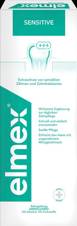 Actual product image Elmex Sensitive dental rinse (400 ml, Mouthwash)