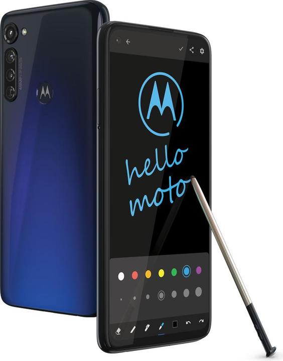 Produktbild Motorola Moto G Pro (128 GB, Dark Blue, 6.40", Hybrid Dual SIM, 48 Mpx, 4G)