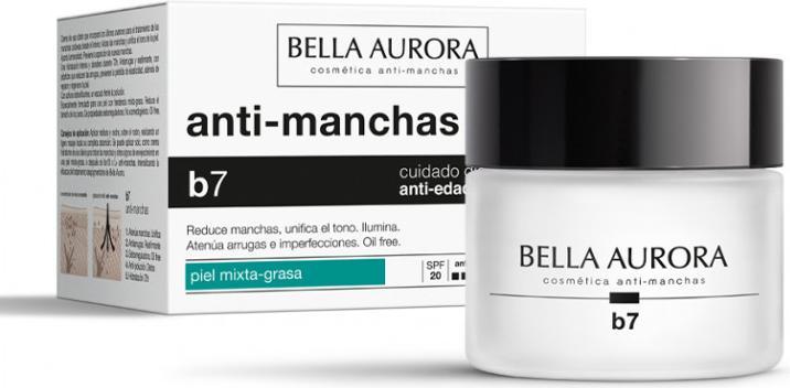 Bella Aurora B7 antimanchas regenerante aclarante mixta/grasa SPF15 50 ml (50 ml, Tagescreme, SPF 20)