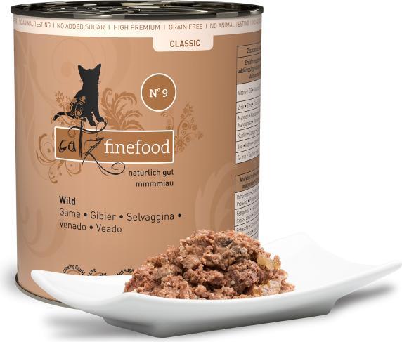 Produktbild Catz Finefood No.09 Wild (Adult, 1 Stk., 800 g)