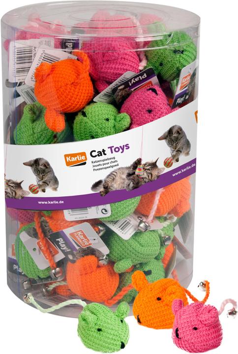 Image du produit Karlie Souris de laine (Jouets avec herbe à chat)