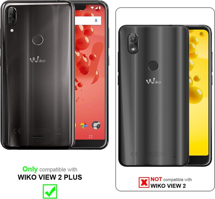 Actual product image Cadorabo Book Invisible Magnet Cover (Wiko View 2 Plus)