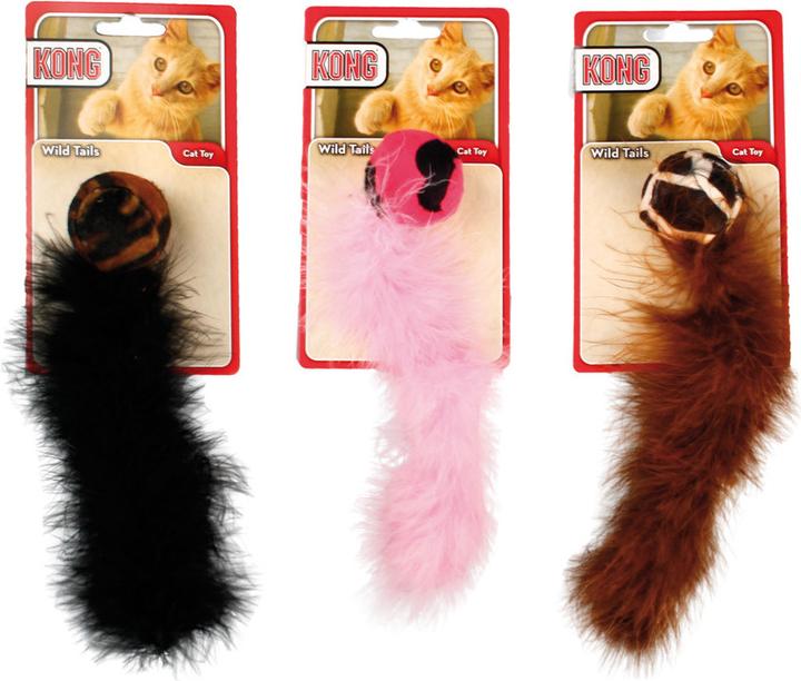 Image du produit KONG Cat Wild Tails (Jouet à balle chat)