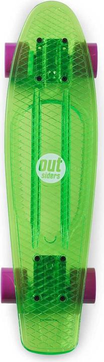 Produktbild Outsiders - Transparent Retro Skateboard Green (2.36")
