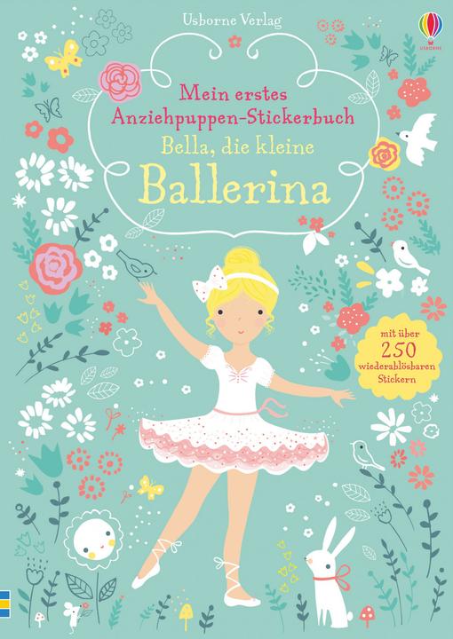 Immagine prodotto Il mio primo libro di adesivi per bambole da vestire: Bella, la piccola ballerina