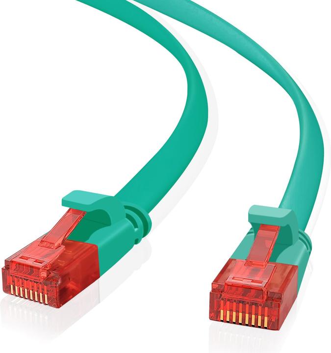 Immagine prodotto Helos cavo patch ultra sottile U/UTP Cat 6 verde 0,25 m (U/UTP, CAT6a, 0.25 m)