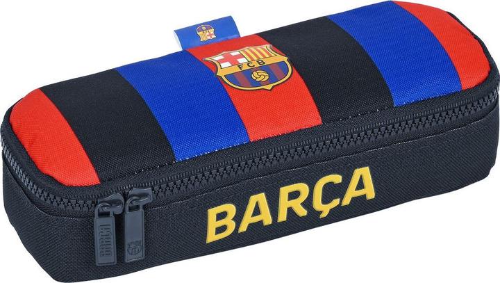 FC Barcelona Astuccio F.C. Barcelona rosso granata blu navy (22 x 5 x 8 cm)