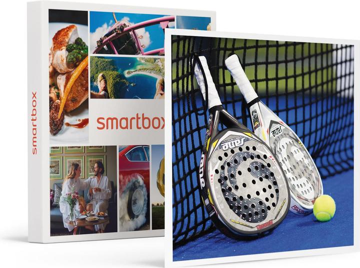 Actual product image Smartbox Padel session with rackets and balls for 2 people near Zurich (2 pers.)