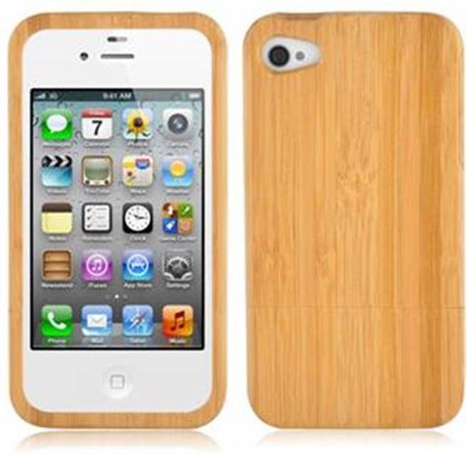 Productafbeelding Cadorabo Bekleding van echt hout (LG G4s, Apple iPhone 4)