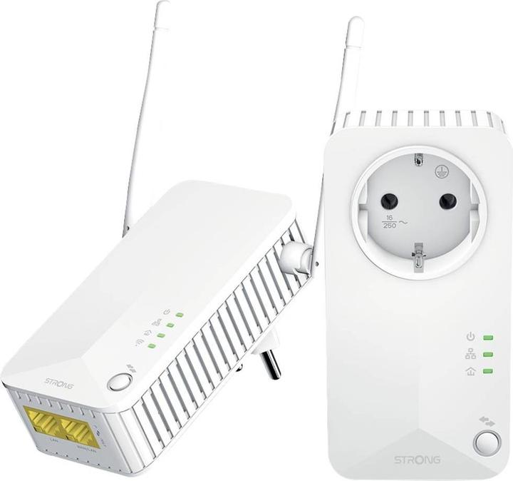 Actual product image Strong Powerline Wi-Fi 600 Kit EU V2 2-pack (600 Mbit/s)