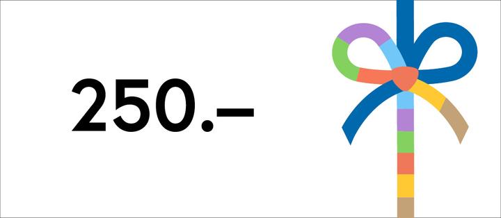 Bon d'achat numérique de CHF 250.–