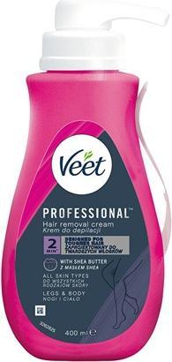 Veet Depilatory cream for all skin types Proffesional ( Hair Removal Cream) - Volume: 100 ml (100 ml)