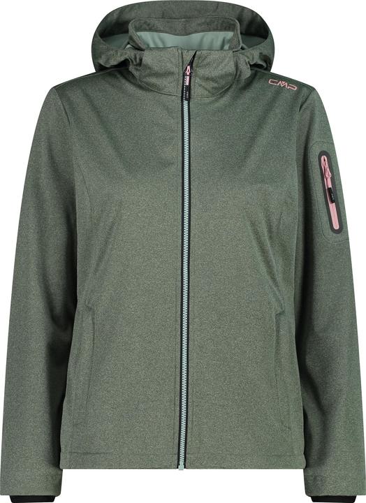 Produktbild CMP Campagnolo Women's Light Melange Jacket Zip Hood (40, M)
