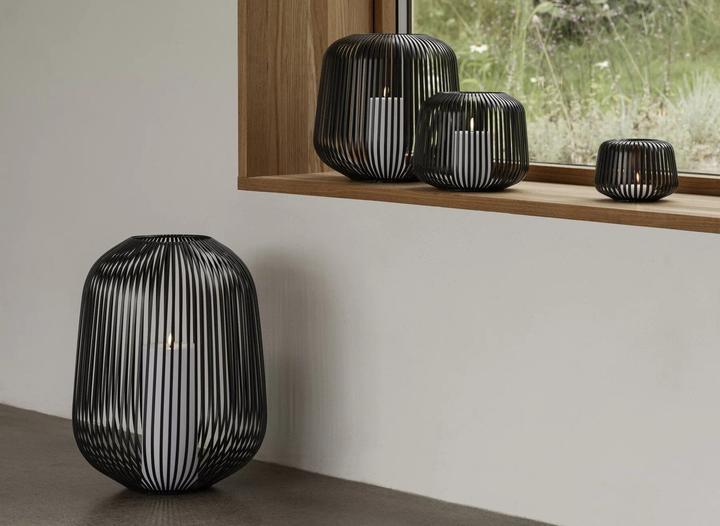 Produktbild Blomus Laterne -LITO- Farbe Champagne Kerzenhalter Windlicht (S) 20 x 20 x 17 cm (20 x 20 x 17 cm, 1 x)