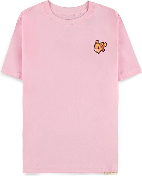 Difuzed POKEMON - Pixel Eevee - T-Shirt Femme (S) (S)