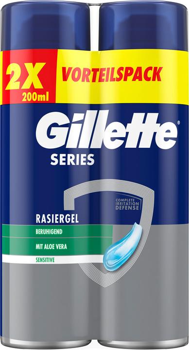 Immagine prodotto Gillette Gel da barba lenitivo con aloe vera (400 ml)