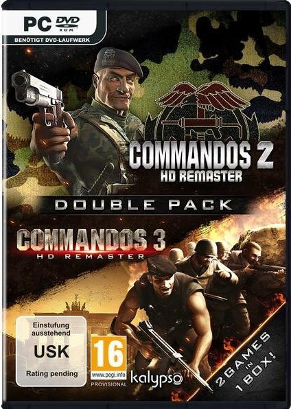Immagine prodotto Commandos 2 & 3 - Pacchetto doppio con rimasterizzazione HD (PC) (PC, DE)