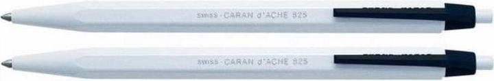 Caran d'Ache 825 Kugelschreiber im Blister (Noir, 2 x)