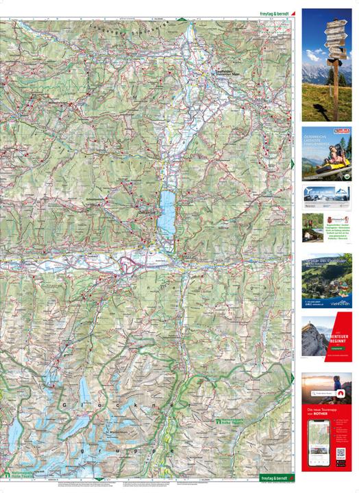 Produktbild Zell am See - Kaprun, Wander-, Rad- und Freizeitkarte 1:50.000, freytag & berndt, WK 382