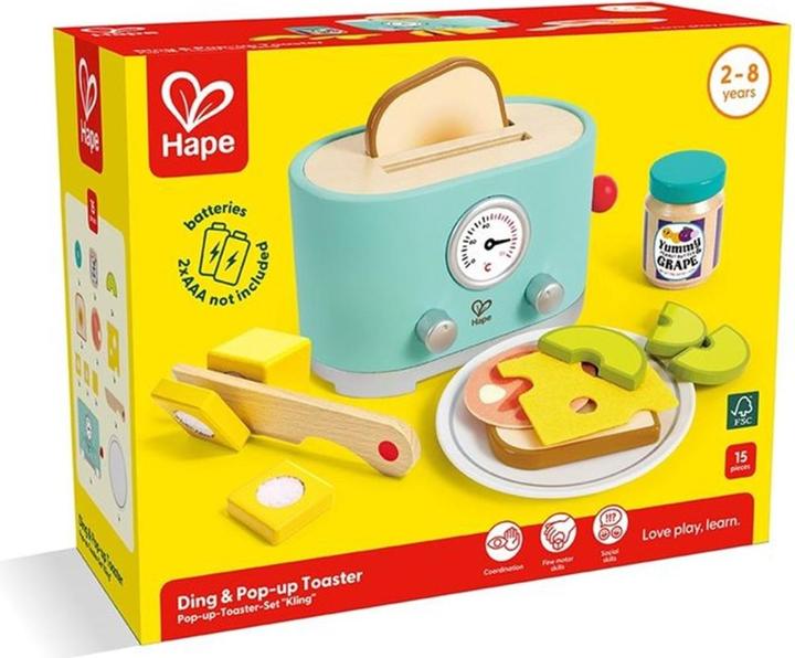 Produktbild Hape Pop-up-Toaster-Set Kling