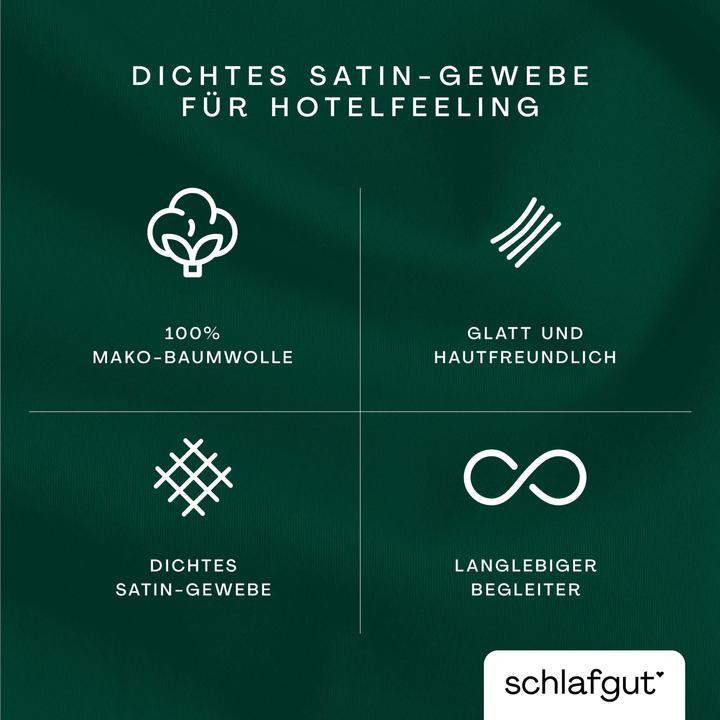 Image du produit schlafgut Woven Satin (Housse de couette, 40 x 40 cm)