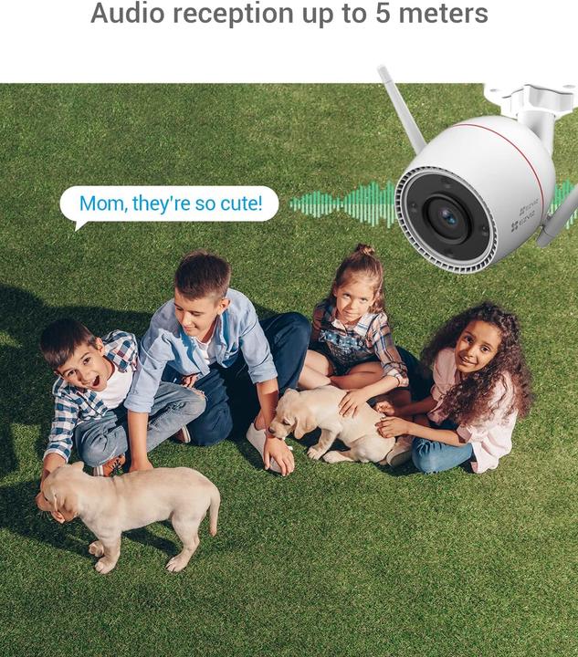 Image du produit EZVIZ X5S + H3C Wifi Recorder & 4x H3C 2K+ Kameras