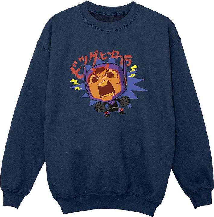 Image du produit Disney - Sweat BIG HERO BAYMAX HIRO ANGRY MANGA - Garçon (116)