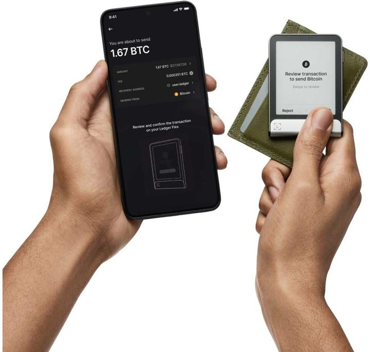 Produktbild Ledger Flex (Bitcoin, Cardano)
