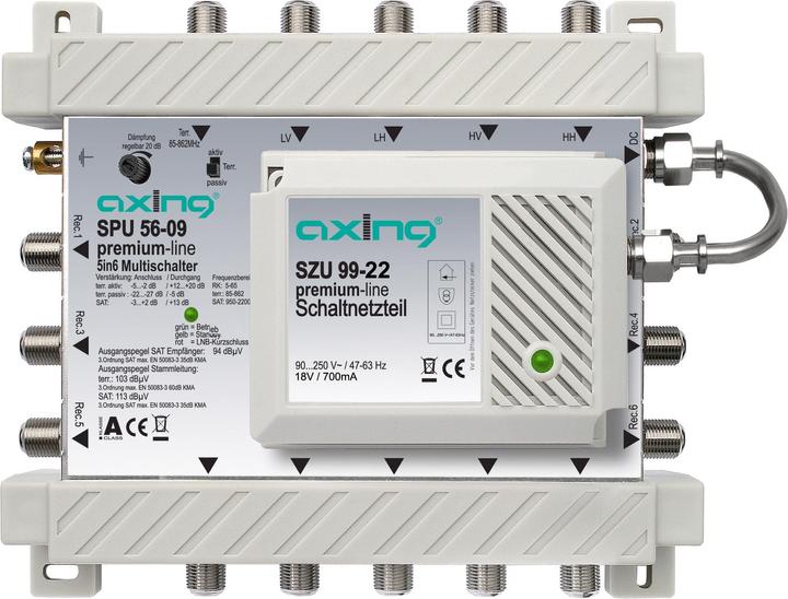 Image du produit Axing Commutateur multiple SPU 56-09 (Multi commutateur)