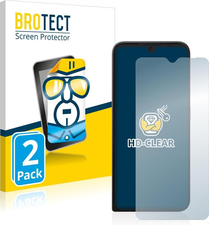 Produktbild BROTECT Schutzfolie Displayschutz Klar (2 Stück, Motorola Defy (2021))