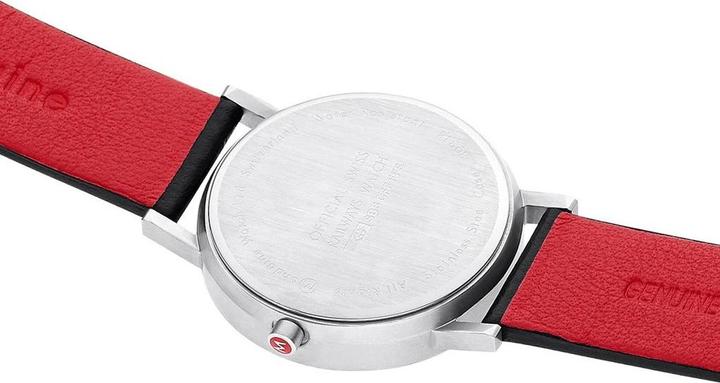 Produktbild Mondaine Classic - Vegan poliert (Analoguhr, Swiss Made, 36 mm)