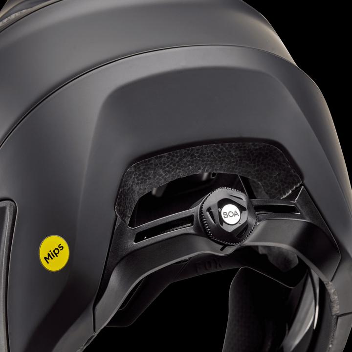 Actual product image Fox Helmet 23 Dropframe Pro Mt Blk, Ce M (51 - 55 cm)