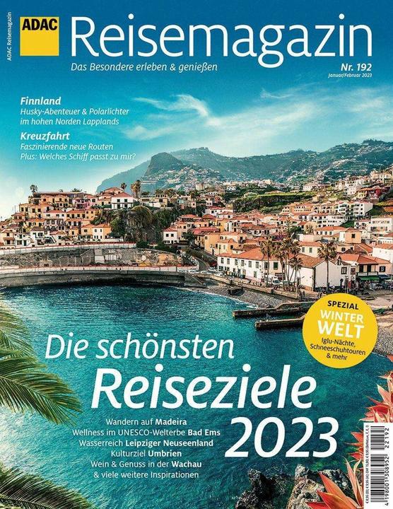 Immagine prodotto Reisemagazin Die schönsten Reiseziele 2023 (Tedesco, Motor Presse Stoccarda, 2022)