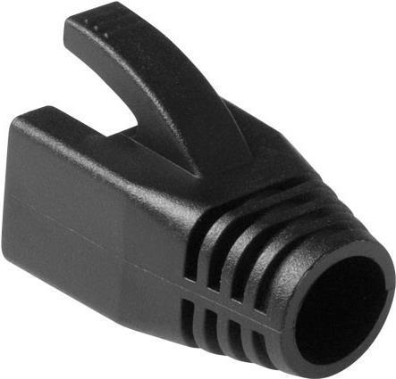 Image du produit Embout noir RJ45 pour câble de 8,0 mm. Couleur : noir Embout de câble rj45 8.0mm noir