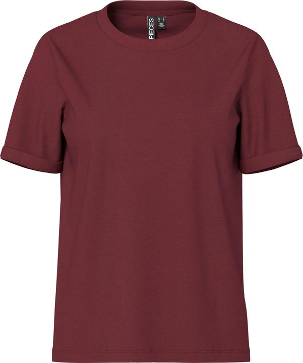 Actual product image Pieces Pcria Ss Fold Up Solid Tee Noos Bc (XL)