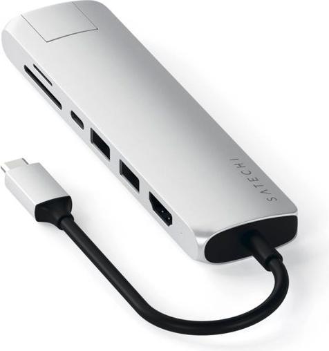Actual product image Satechi USB-C Slim Multi-port (USB-C, 7 Ports)