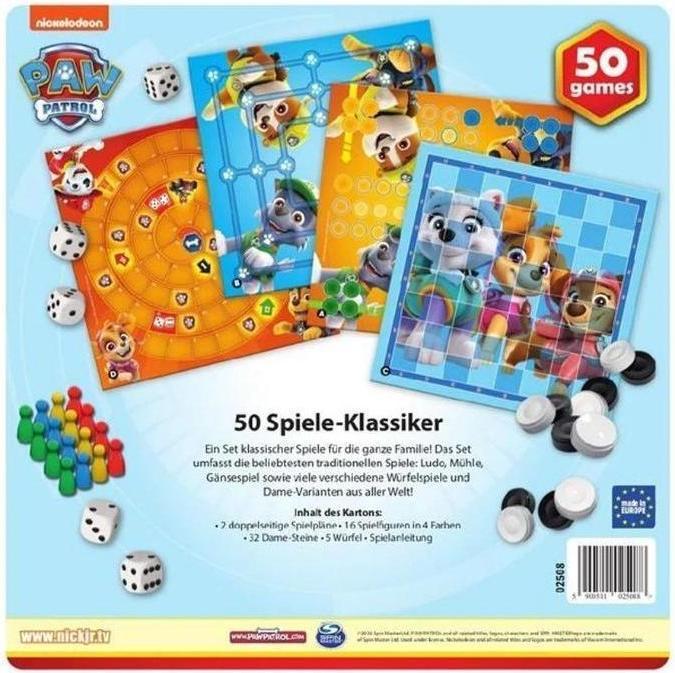 Immagine prodotto Trefl Raccolta di giochi 50 modi per giocare a Paw Patrol (Tedesco)