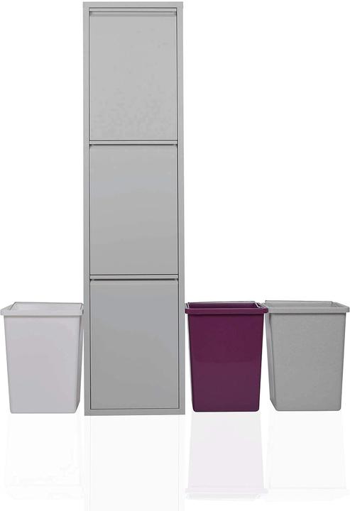 Immagine prodotto Betten-ABC Separatore di rifiuti, grigio (45 l)