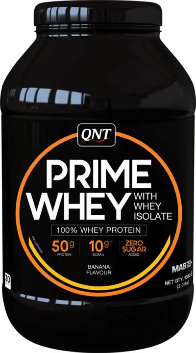 Actual product image QNT Prime Whey 908g (Banana, 1 pcs., 908 g)