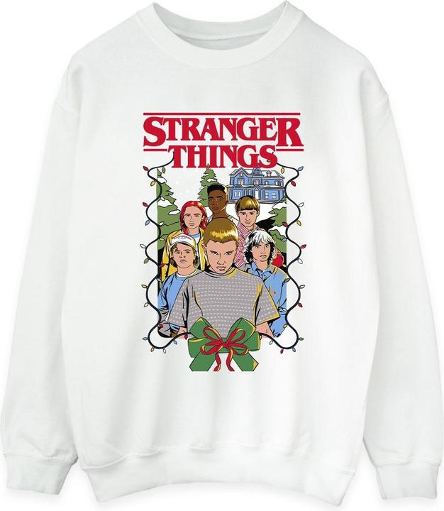 Produktbild Netflix Stranger Things Christmas Poster Sweatshirt (XXL)