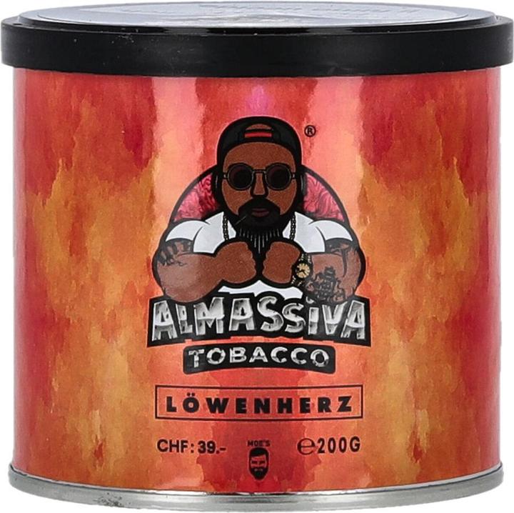 Actual product image Hookah tobacco - Lionheart 200g (Peach, Dragon fruit, Raspberry, 200 g)