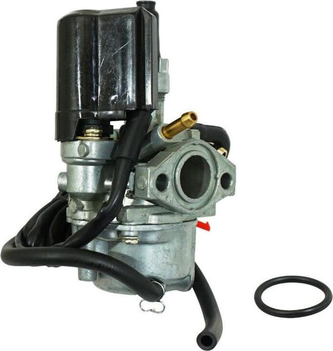 Immagine prodotto P2R carburatore diritto con starter elettrico e o-ring di aspirazione peugeot 50 tkr, speedfight 1 et 2