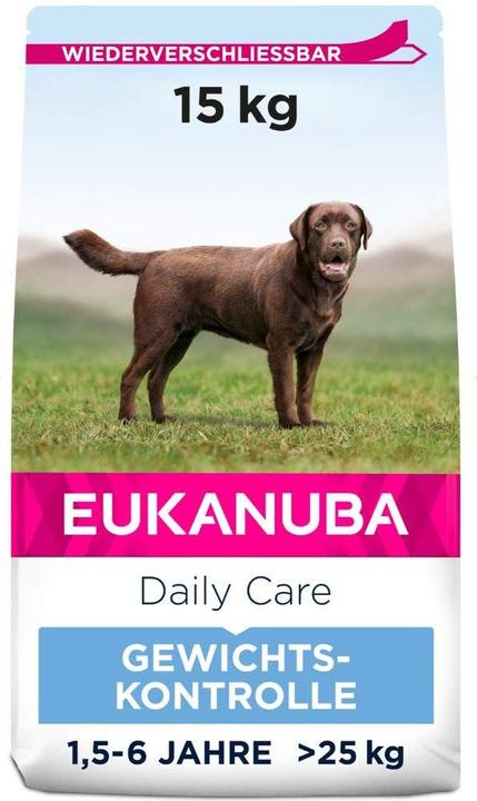 Actual product image Eukanuba Dog Weight Control Large (Adult, 1 pcs., 15000 g)