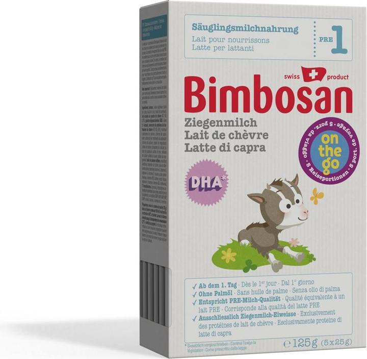 Immagine prodotto Bimbosan Latte di capra 1 (125 g, dalla nascita)
