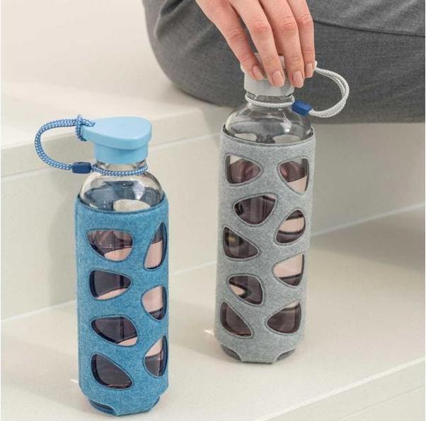 Actual product image Leonardo Drinking Bottle In Giro Style 500 ml, Blue (0.50 l)